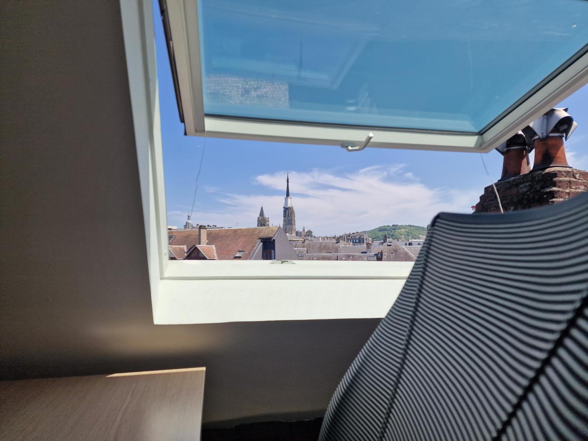 Le Henri IV - Vue Cathedrale, Parking Daire Rouen Dış mekan fotoğraf